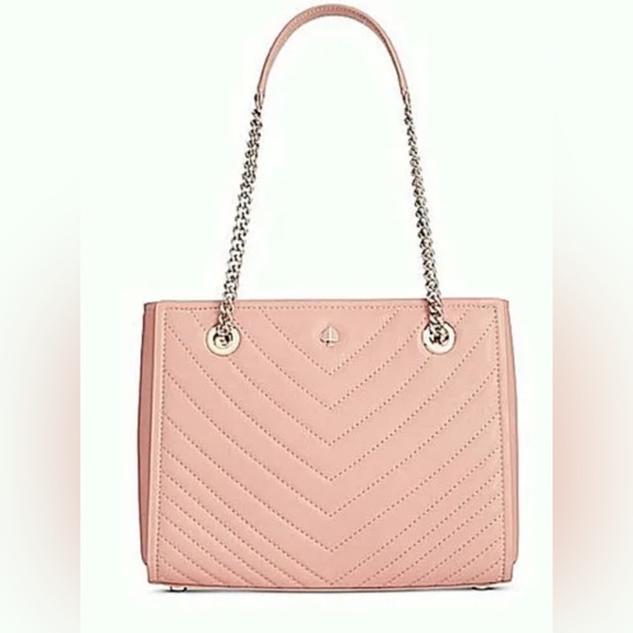 KATE SPADE Handbag Amelia Blush Pink Leather Tote AUTHENTIC NWT - Minor Damage - Picture 5 of 13